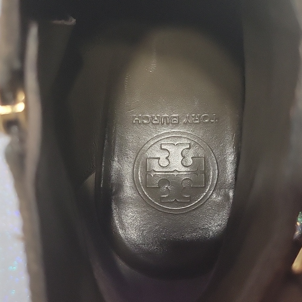 Tory Burch Brown Suede 'Milan' Booties Wedge Heel Boots SZ: 8.5 - Picture 9 of 12